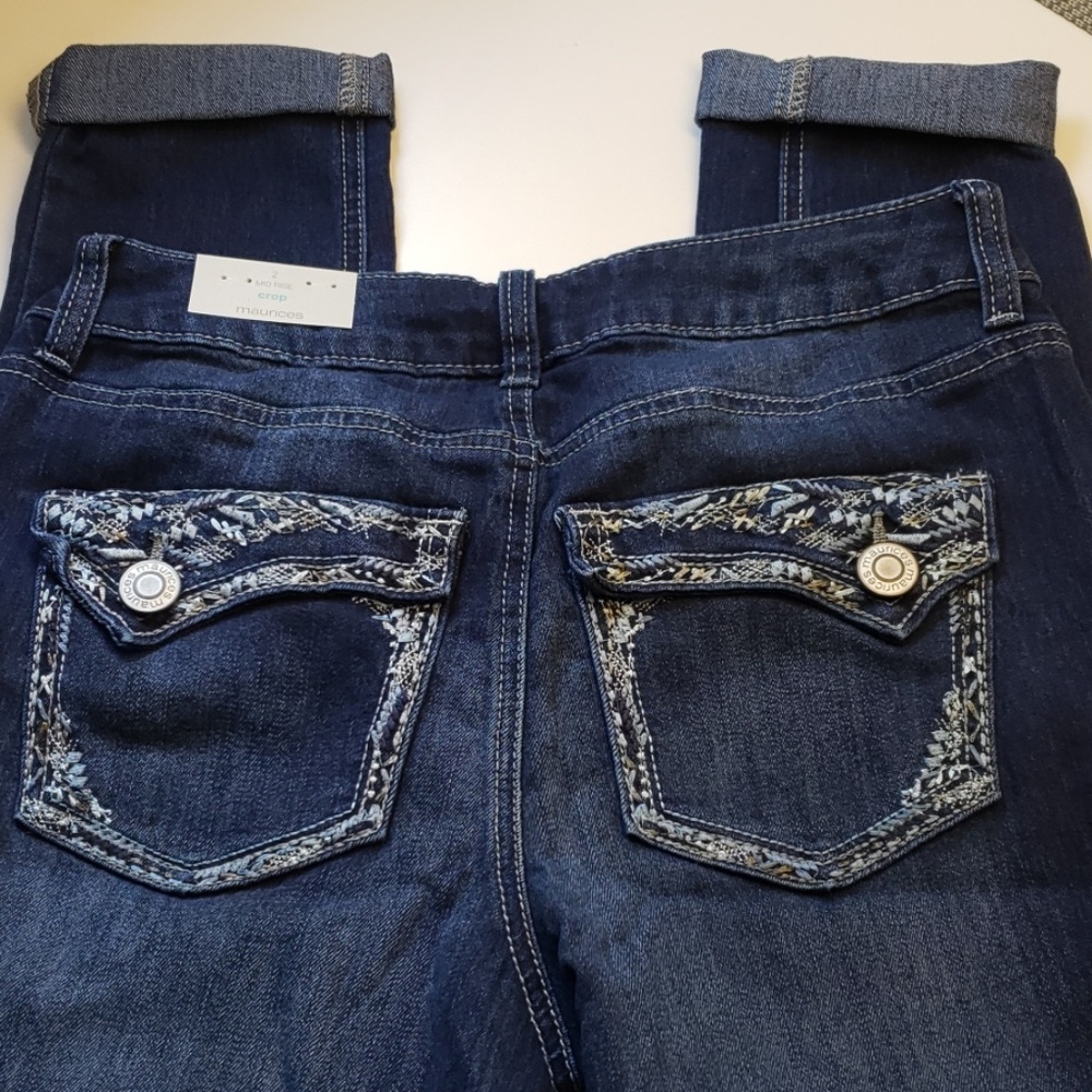 Maurice's thick stitch cropped jean - Picture 5 of 8